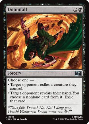 Doomfall (MSC-795) - Commander: Marvel Super Heroes Foil