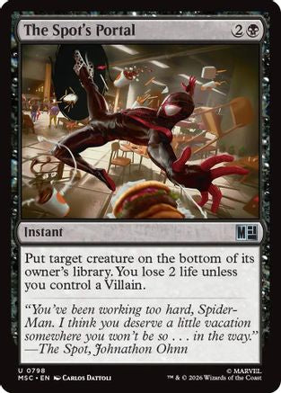 The Spot's Portal (MSC-798) - Commander: Marvel Super Heroes