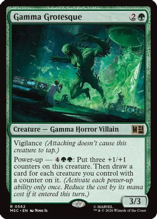 Gamma Grotesque (MSC-562) - Commander: Marvel Super Heroes Foil