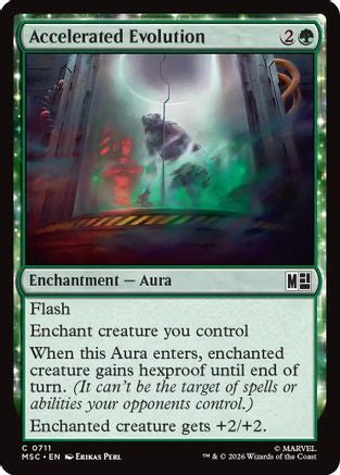 Accelerated Evolution (MSC-711) - Commander: Marvel Super Heroes