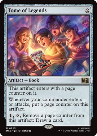 Tome of Legends (MSC-223) - Commander: Marvel Super Heroes
