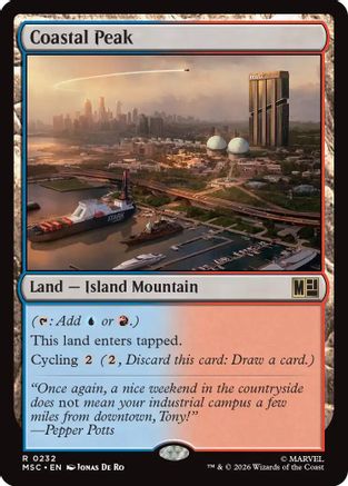 Coastal Peak (MSC-232) - Commander: Marvel Super Heroes