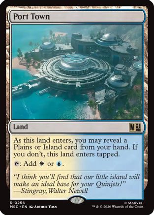Port Town (MSC-256) - Commander: Marvel Super Heroes