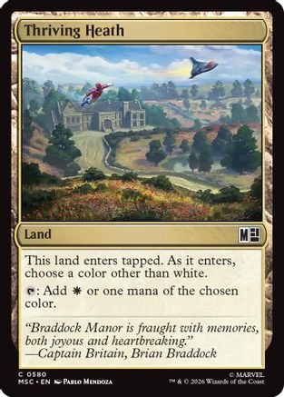 Thriving Heath (MSC-580) - Commander: Marvel Super Heroes