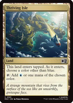 Thriving Isle (MSC-581) - Commander: Marvel Super Heroes