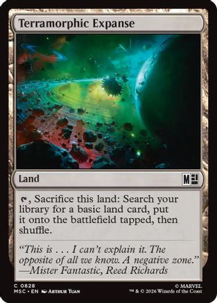 Terramorphic Expanse (0828) (MSC-828) - Commander: Marvel Super Heroes