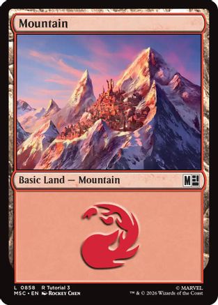 Mountain (0858) (MSC-858) - Commander: Marvel Super Heroes