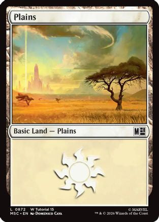 Plains (0872) (MSC-872) - Commander: Marvel Super Heroes