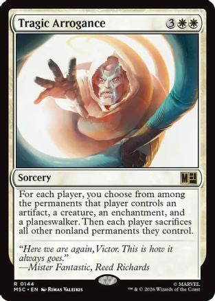 Tragic Arrogance (MSC-144) - Commander: Marvel Super Heroes