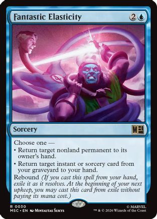 Fantastic Elasticity (MSC-030) - Commander: Marvel Super Heroes