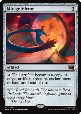 Mirage Mirror (MSC-206) - Commander: Marvel Super Heroes