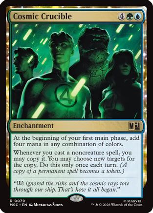 Cosmic Crucible (MSC-079) - Commander: Marvel Super Heroes