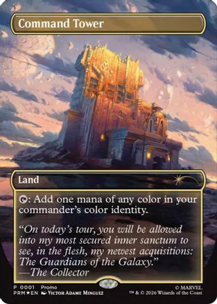 Command Tower (MEDIA-001) - Media Promos Foil