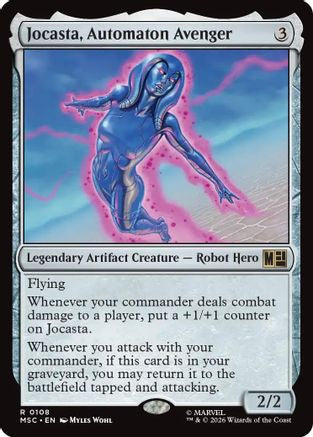 Jocasta, Automaton Avenger (Surge Foil) (MSC-108) - Commander: Marvel Super Heroes Foil