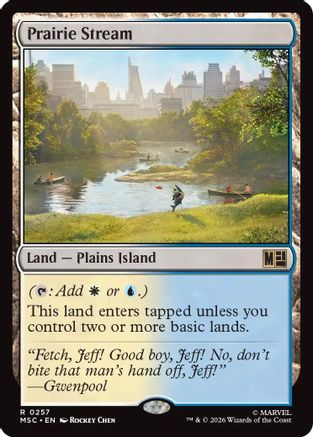 Prairie Stream (Surge Foil) (MSC-257) - Commander: Marvel Super Heroes Foil