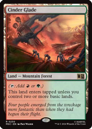 Cinder Glade (MSC-230) - Commander: Marvel Super Heroes