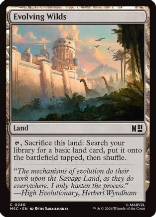 Evolving Wilds (MSC-240) - Commander: Marvel Super Heroes