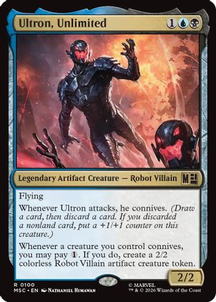 Ultron, Unlimited (MSC-100) - Commander: Marvel Super Heroes
