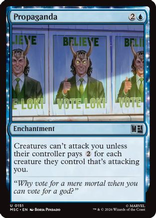 Propaganda (MSC-151) - Commander: Marvel Super Heroes