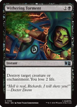 Withering Torment (MSC-162) - Commander: Marvel Super Heroes