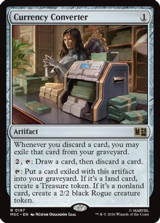 Currency Converter (Surge Foil) (MSC-197) - Commander: Marvel Super Heroes Foil