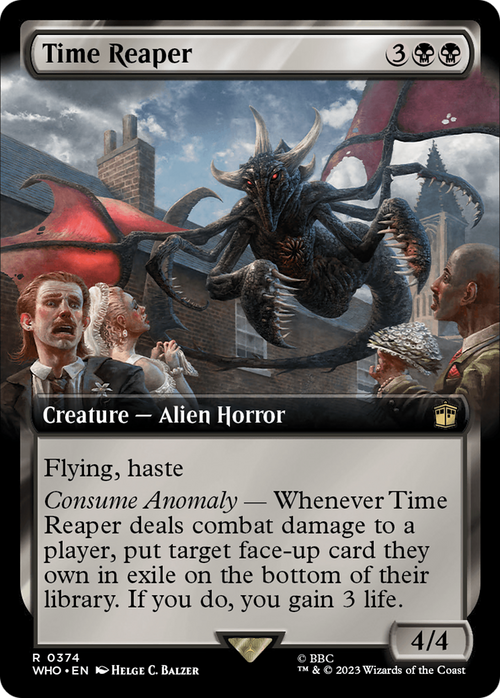 Time Reaper (Extended Art) (WHO-374) - Doctor Who: (Extended Art)