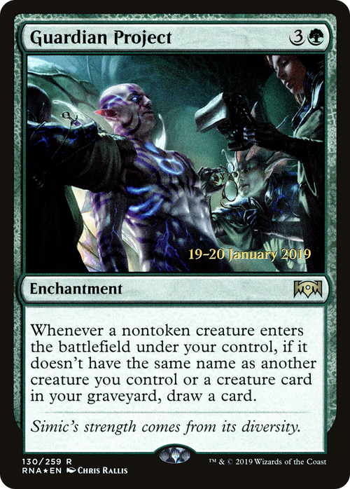 Guardian Project (PRE-130S) - Ravnica Allegiance Promos Foil