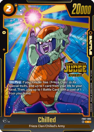 Chilled (Judge Pack (Event Judge) 05) (FB07-085) - Tournament and Championship Promos Holofoil