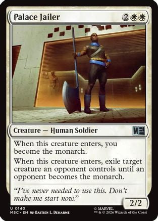Palace Jailer (MSC-140) - Commander: Marvel Super Heroes