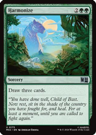 Harmonize (MSC-175) - Commander: Marvel Super Heroes