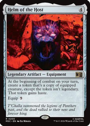 Helm of the Host (MSC-200) - Commander: Marvel Super Heroes
