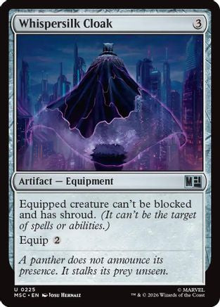 Whispersilk Cloak (MSC-225) - Commander: Marvel Super Heroes