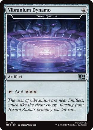 Vibranium Dynamo - Thran Dynamo (MSC-290) - Commander: Marvel Super Heroes