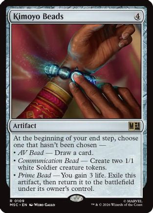 Kimoyo Beads (Surge Foil) (MSC-109) - Commander: Marvel Super Heroes Foil