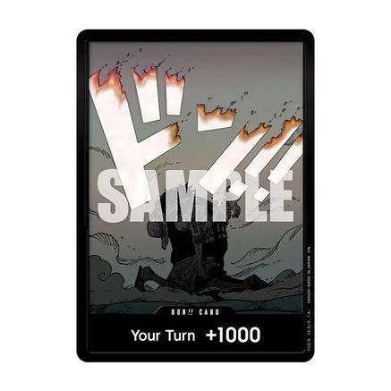 DON!! Card (Double Pack Set Vol. 11) (Luffy and Ace) - The Time of Battle Foil