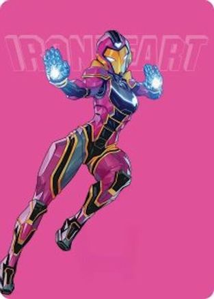Ironheart, Clever Champion Art Card (AAMSH-023) - Art Series: Marvel Super Heroes