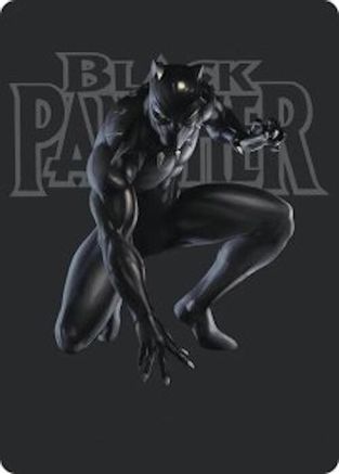 Black Panther, Hope Enduring Art Card (AAMSH-027) - Art Series: Marvel Super Heroes