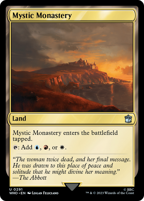 Mystic Monastery (WHO-291) - Doctor Who