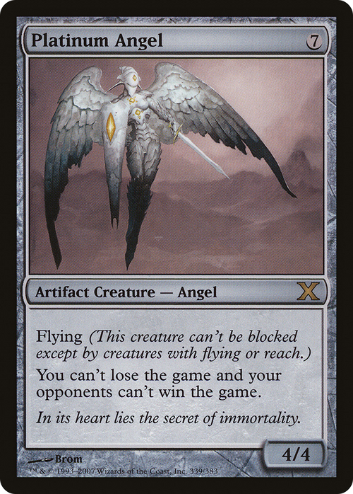 Platinum Angel (10E-339) - Tenth Edition