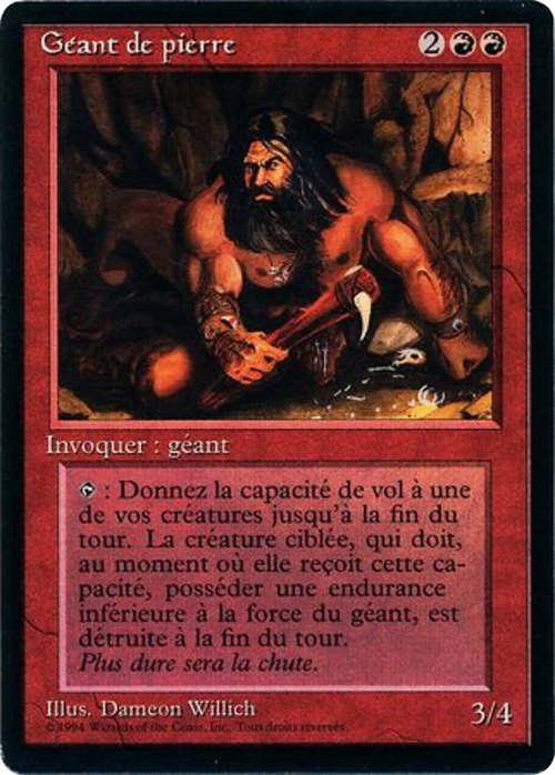 Stone Giant (FBB-) - Foreign Black Border