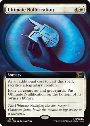 Ultimate Nullification (Extended Art) (MSC-324) - Commander: Marvel Super Heroes