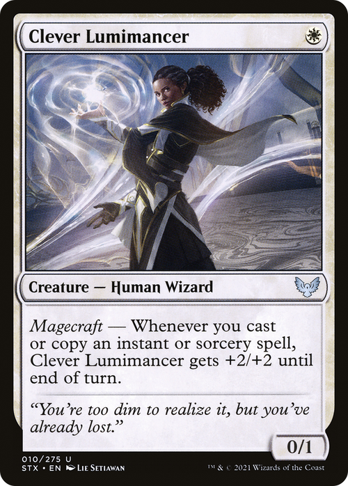 Clever Lumimancer (STX-010) - Strixhaven: School of Mages Foil