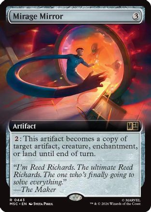 Mirage Mirror (Extended Art) (MSC-443) - Commander: Marvel Super Heroes