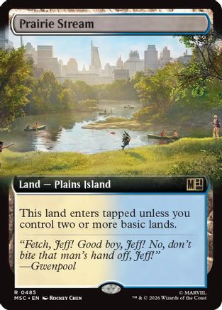 Prairie Stream (Extended Art) (MSC-485) - Commander: Marvel Super Heroes Foil