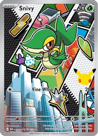 Snivy 049  - Holofoil ME Mega Evolution Promo - Promo