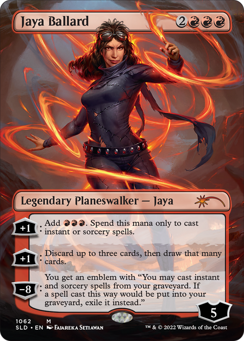 Jaya Ballard (SLD-1062) - Secret Lair Drop (Borderless) Foil