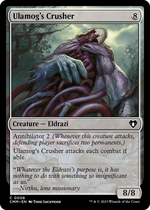 Ulamog's Crusher (CMM-006) - Commander Masters