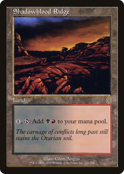 Shadowblood Ridge (ODY-326) - Odyssey