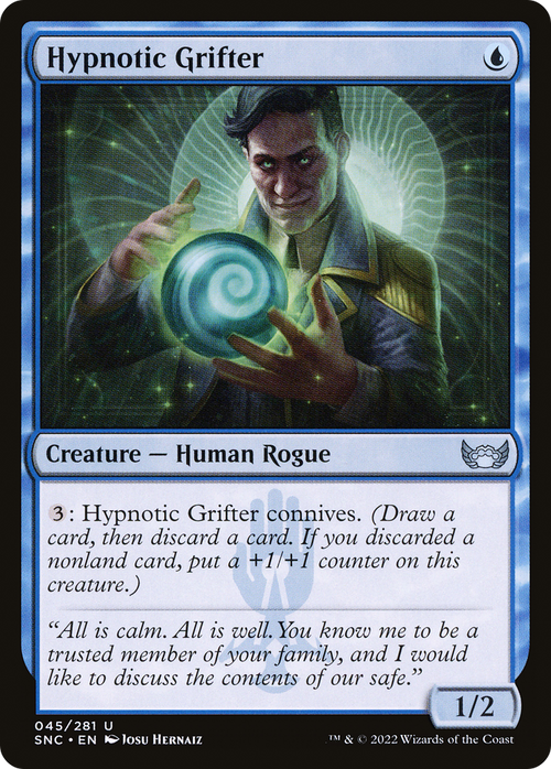 Hypnotic Grifter (SNC-045) - Streets of New Capenna Foil