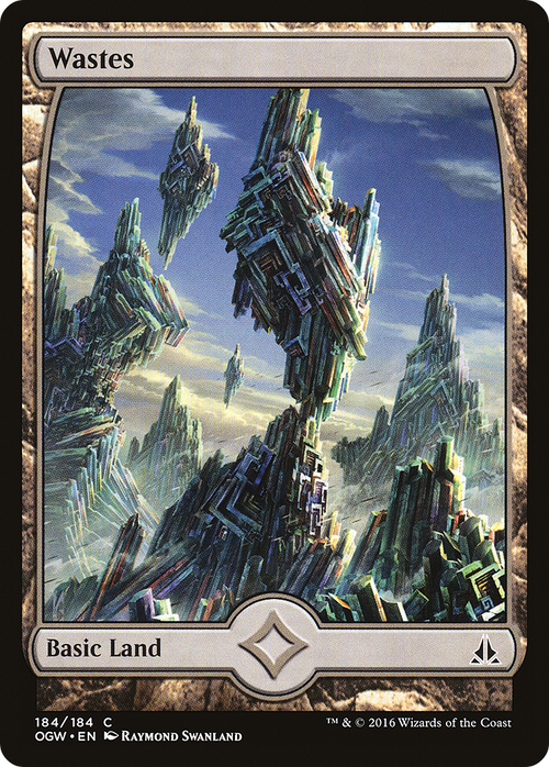 Wastes (184) - Full Art (OGW-184) - Oath of the Gatewatch